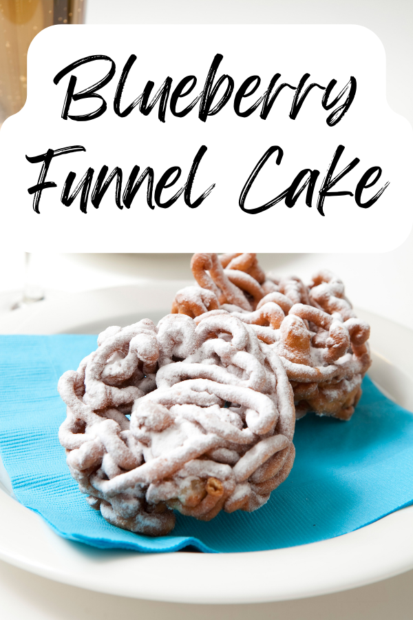 Blueberry Funnel Cake