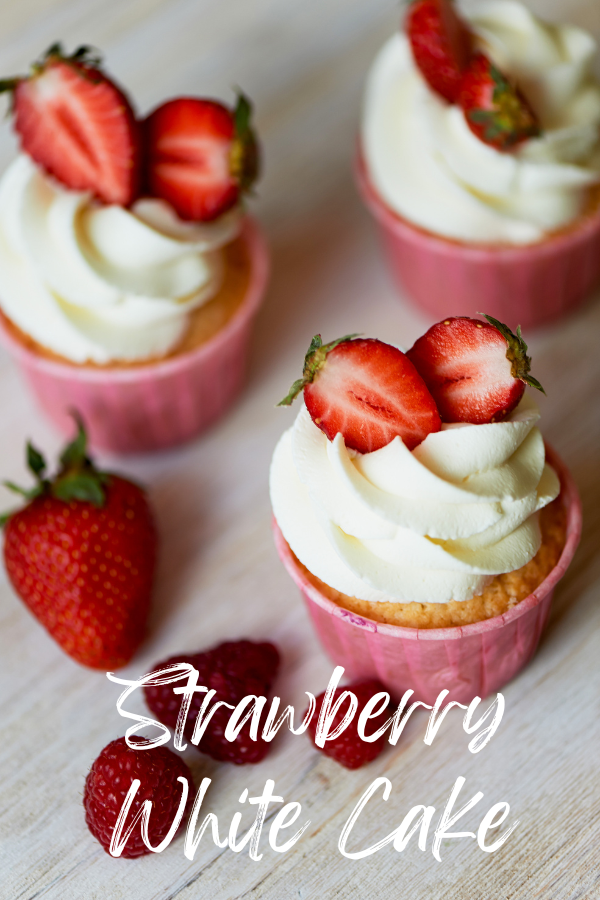 Strawberry White Cake